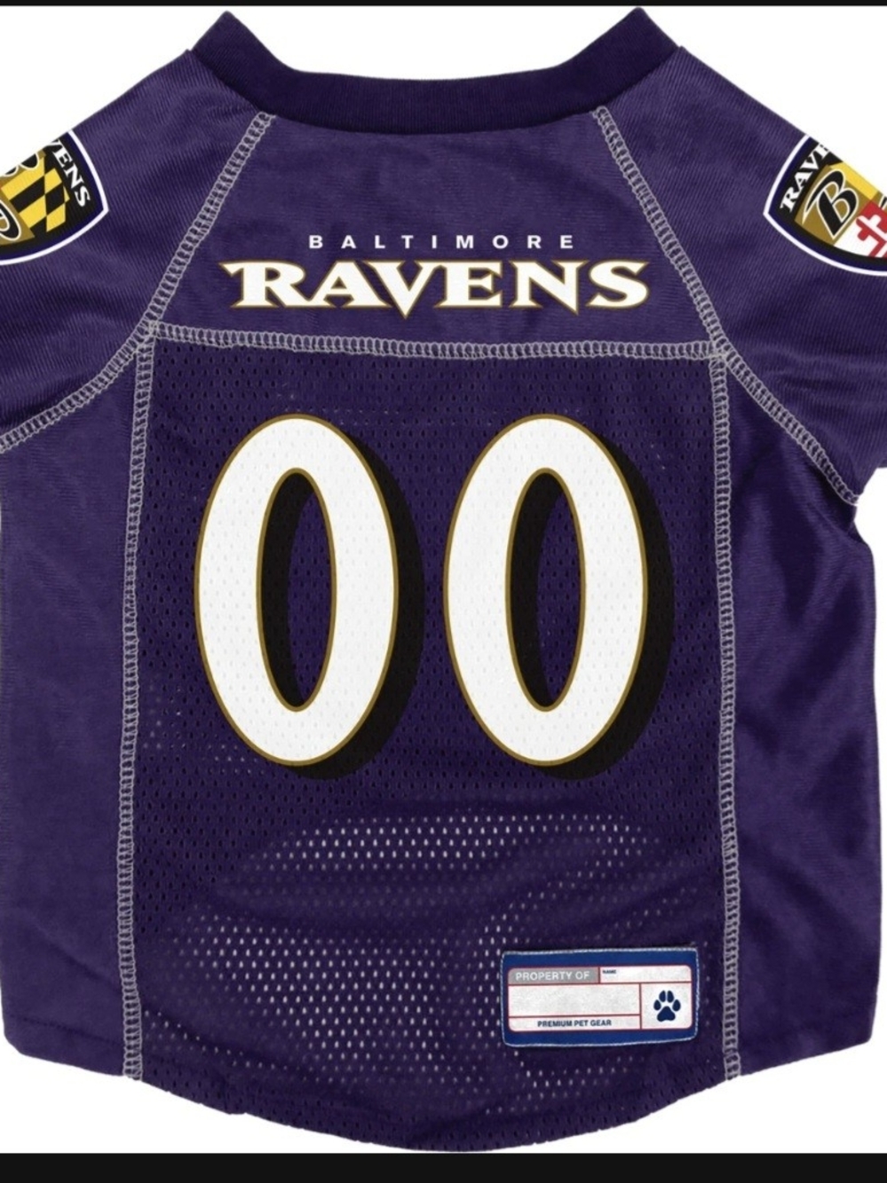 NFL Baltimore Ravens Game Day Mesh Dog Jersey Purple Xl from Chewy 

The Little